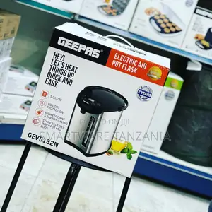 Geepas Electric Air Pot Flask, 5l Stainless Steel Kettle