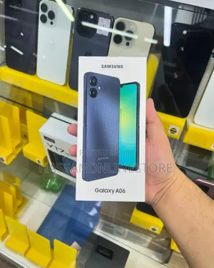 New Samsung Galaxy A06 128 GB Black