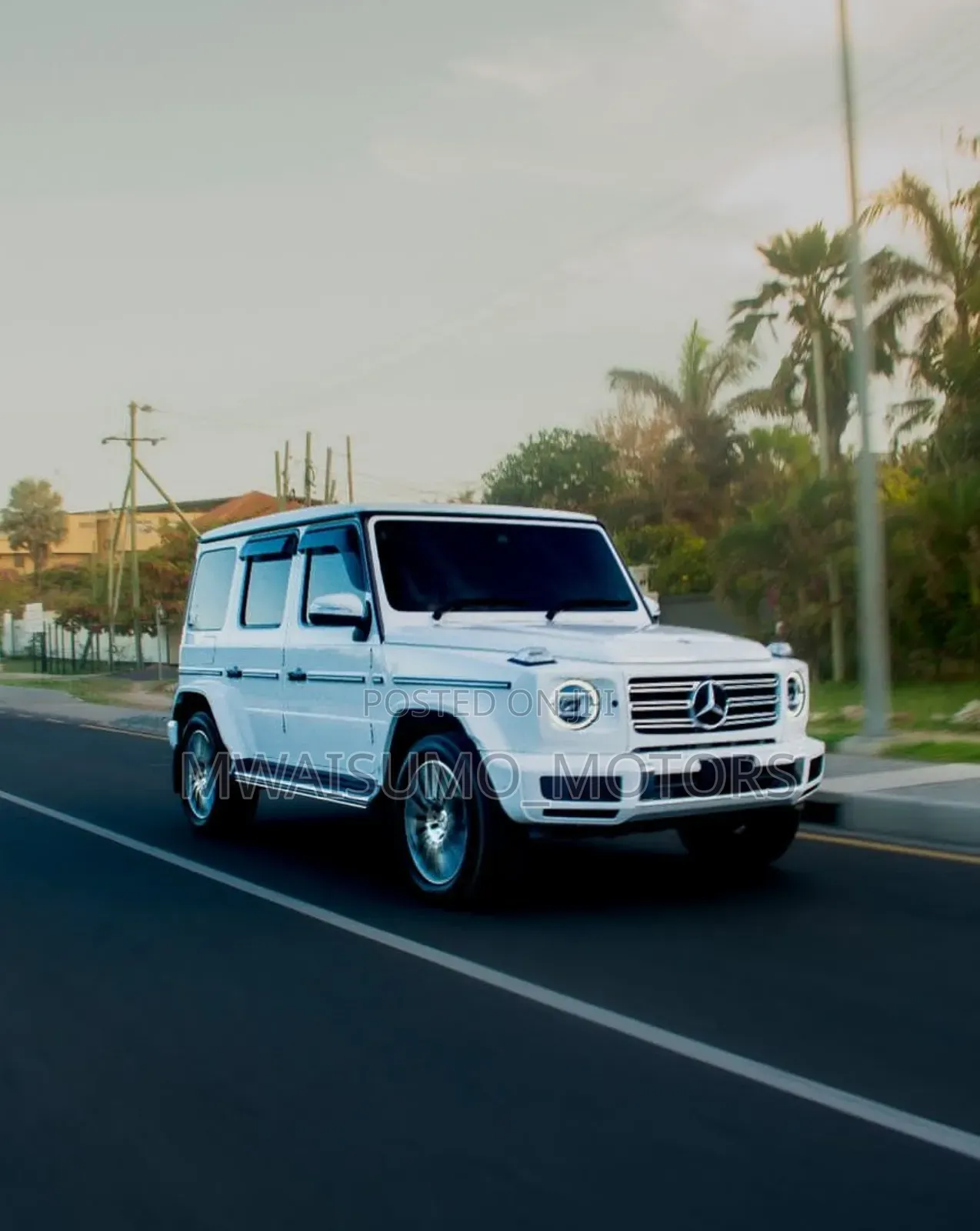 Mercedes-Benz G-Class 2020 White