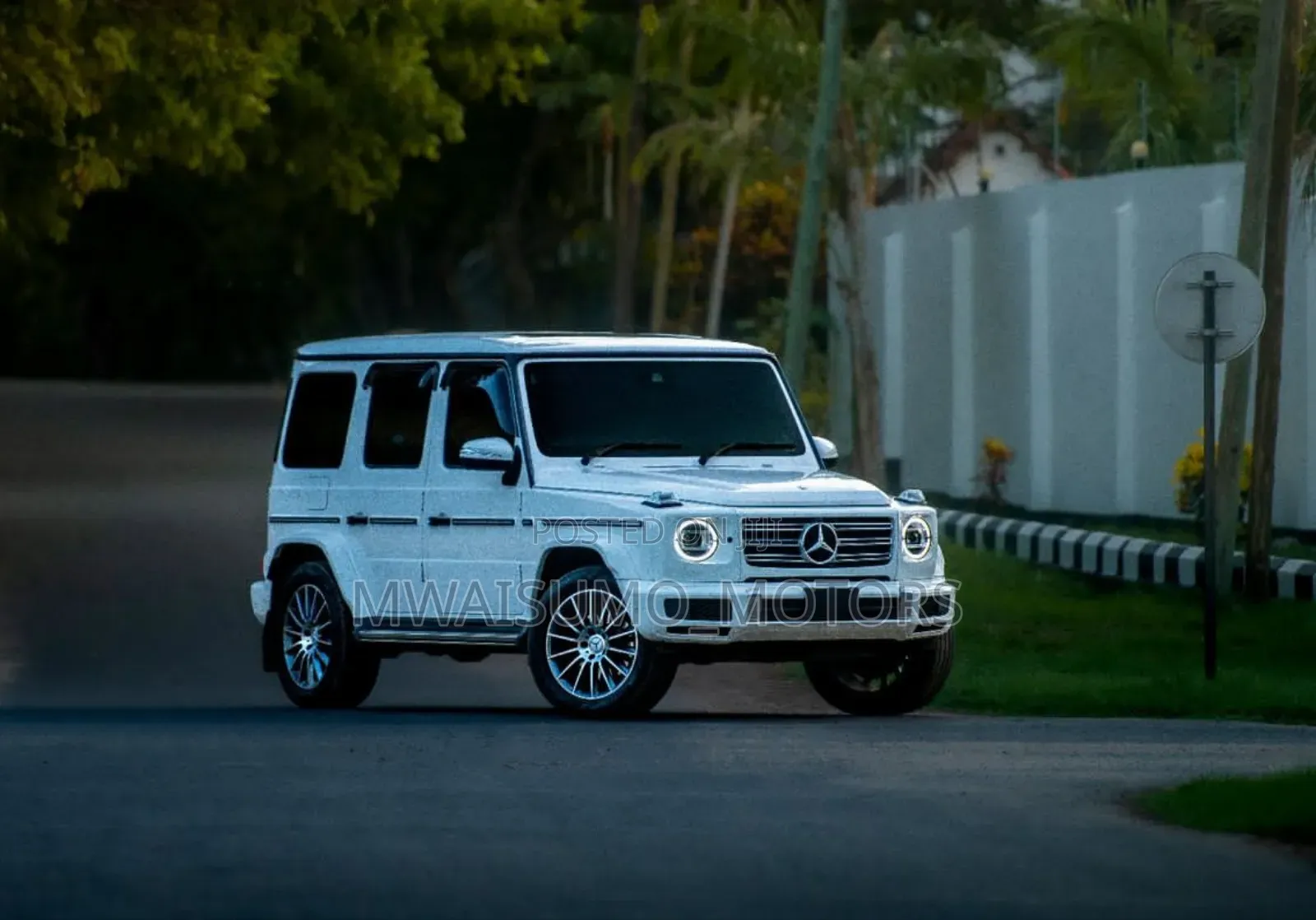 Mercedes-Benz G-Class 2020 White