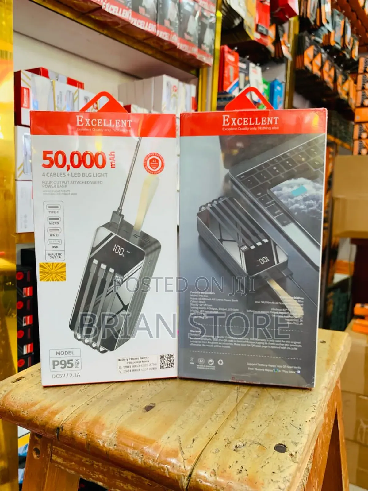 Excellent Power Bank 50000mah