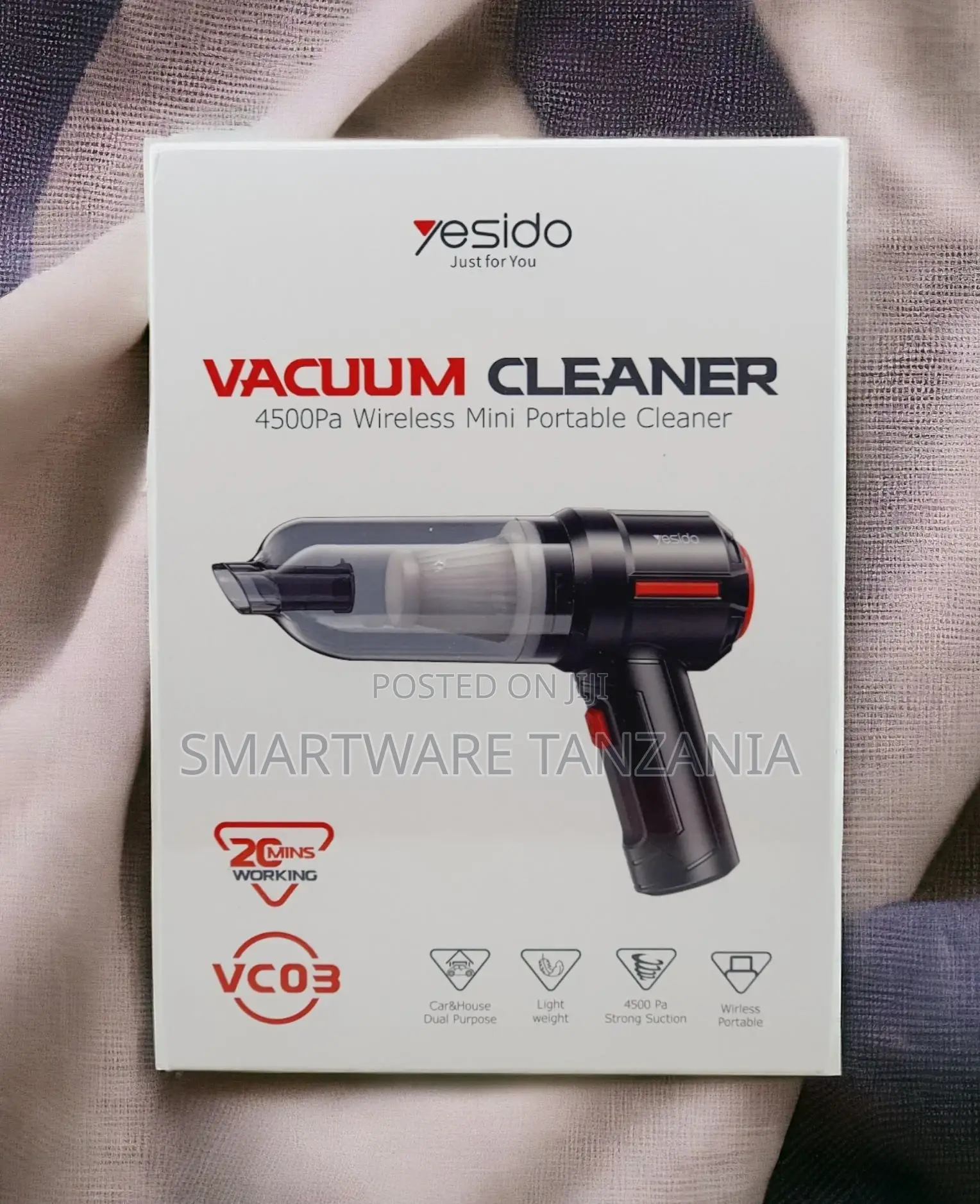 Yesido Vc03 Mini Vacuum Cleaner Cordless Handheld Portable