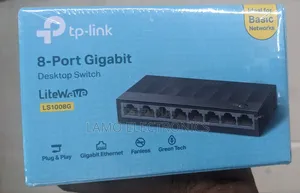 Tp-Link Ls1008g 8-Port Gigabit Desktop Switch
