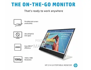 Hp E14 G4 14 Inch Portable Monitor