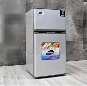 Homebase Double Door Fridge 90l