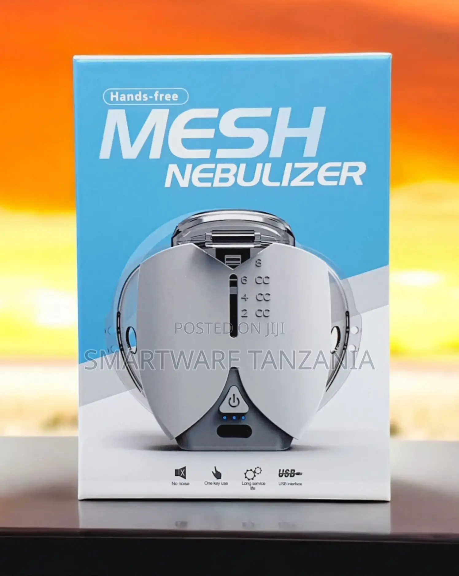Wearable Micro-Mesh Nebulizer for Adults and Children
