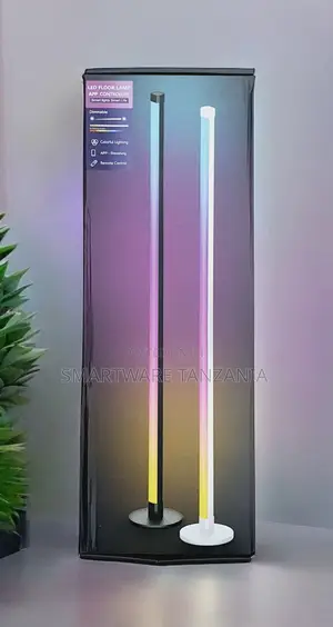 Smart Led Floor Lamp, Modern Led Floor Lamp With Remote