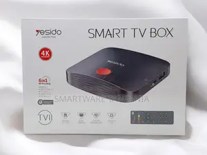 Yesido Tv11 Wifi Android Tv Box With Android 12.0 - Black