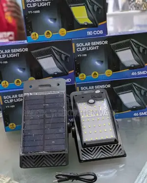 Solar Sensor Clip Light