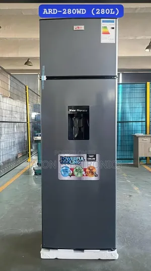 Aero Double Door Refrigerator With Water Dispenser 280l