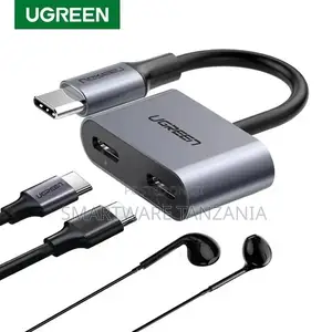 Ugreen Type C To Dual Digital Usb C Earphone Audio Adapter