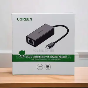 Ugreen Usb-c To Rj45 Ethernet Adapter For Pc Up To 1000mbs
