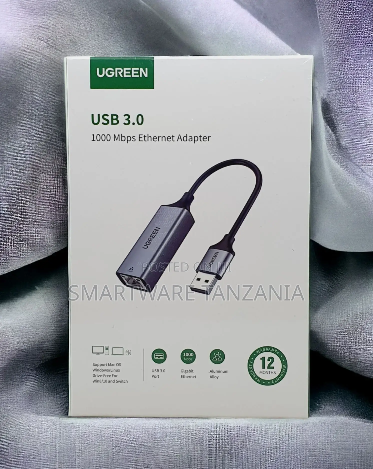 Usb 3.0 To Rj45 Internet Network Gigabit Ethernet Adapter