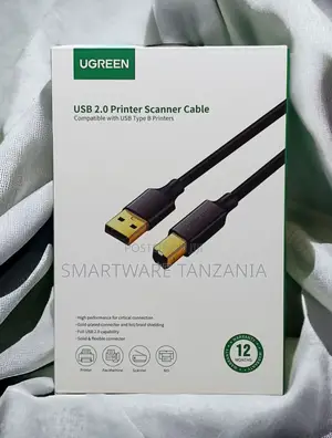 Ugreen Printer Cable 1.5m, High Speed Type A To B 2.0 Male