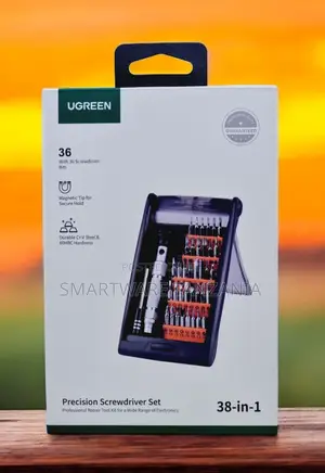 Ugreen 38 Piece Aluminum Alloy Precision Screwdriver Set