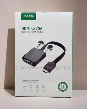 Ugreen Hdmi To Vga Converter With Audio 1920 X 1080/60hz