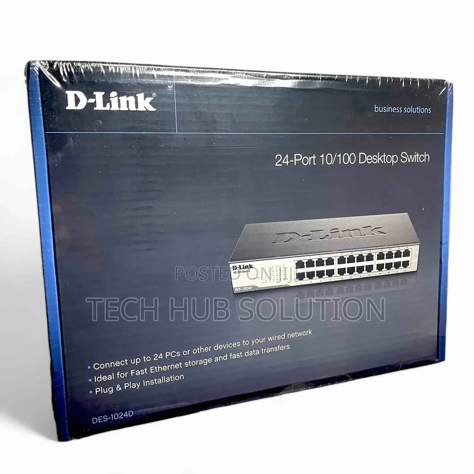 D-Link Unmanaged Network Desktop Switch 24port
