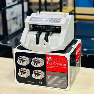 Money Counter Machine, Led Display With Counterfeit Detector