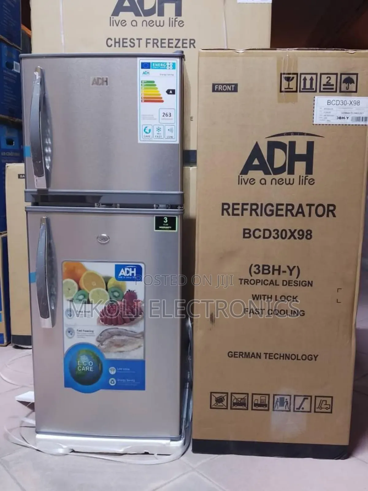 Adh Fridge130 Liters