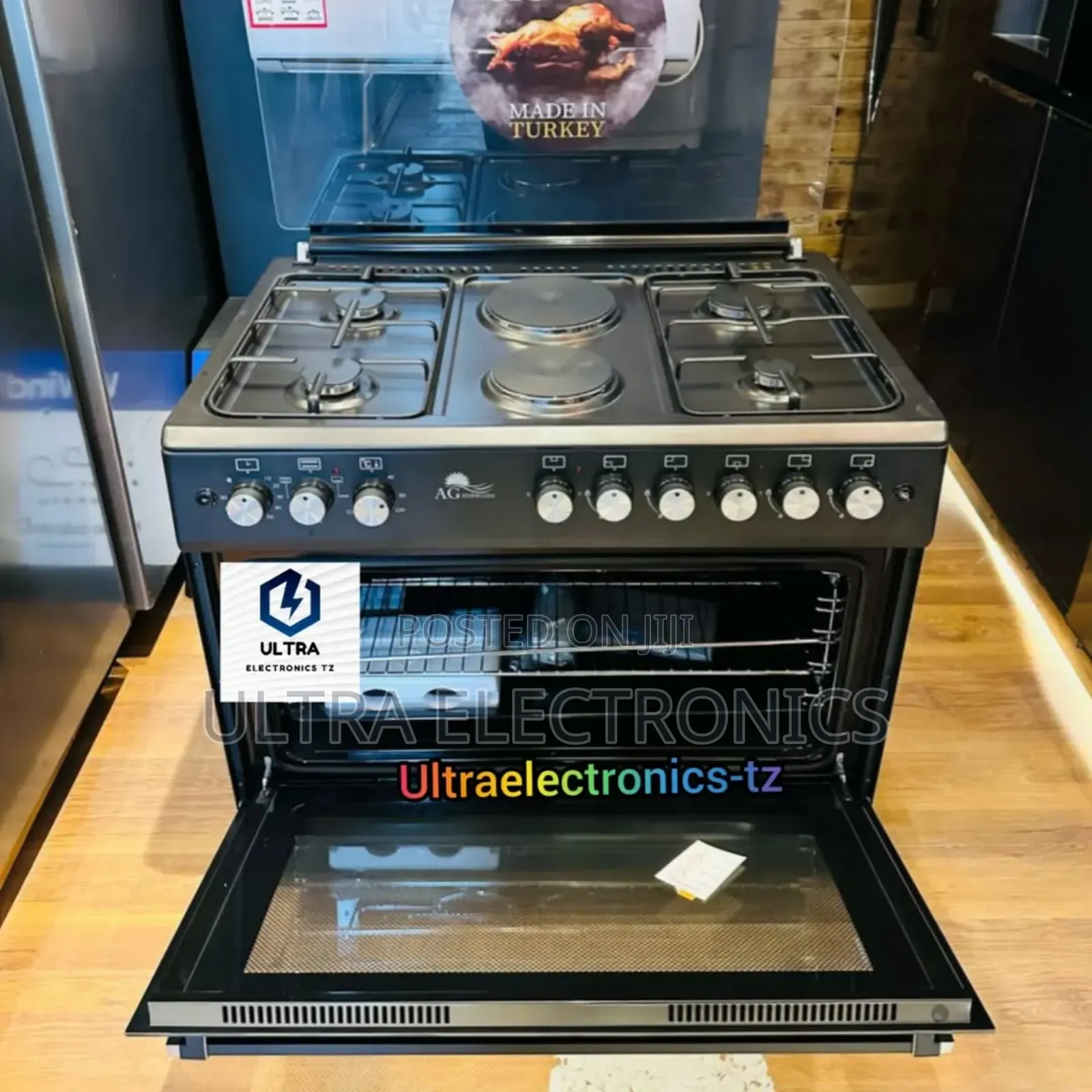 Ag High Quality Cooker With 4 Gas + 2 Electric Cooker Plates