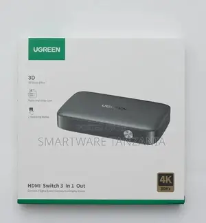 Ugreen Hdmi 1.4 Switch 3 In 1 Out Hdmi Splitter 3d Hdr