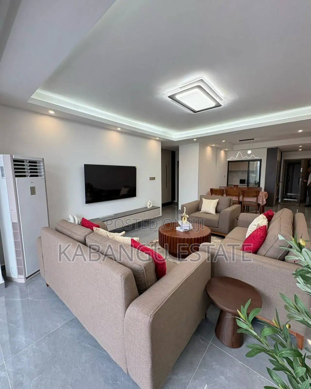 Furnished 3bdrm Apartment in Masaki for rent