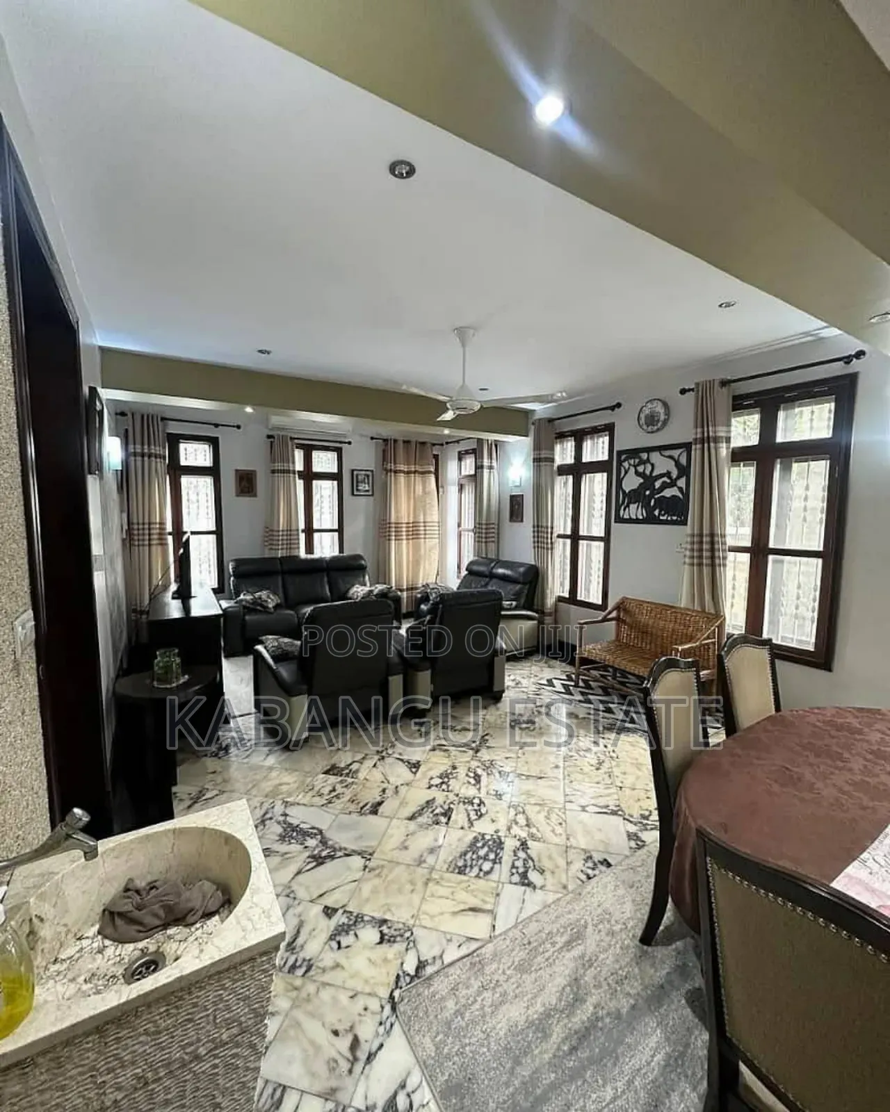 Furnished 4bdrm House in Bahari Beach, Bunju for rent