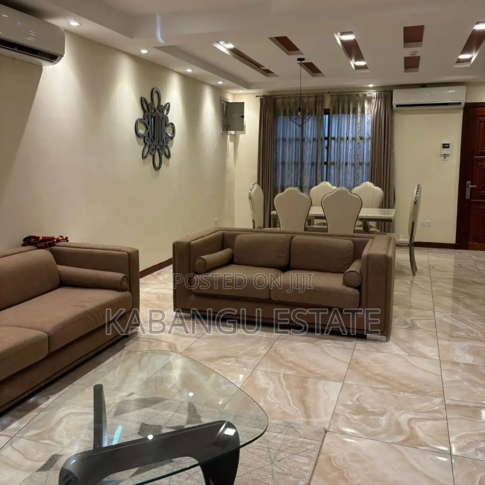 Furnished 3bdrm Villa in France Embassy, Ada Estate for rent
