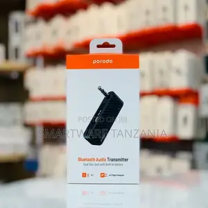 Porodo Bluetooth Audio Transmitter Dual Aux Jack