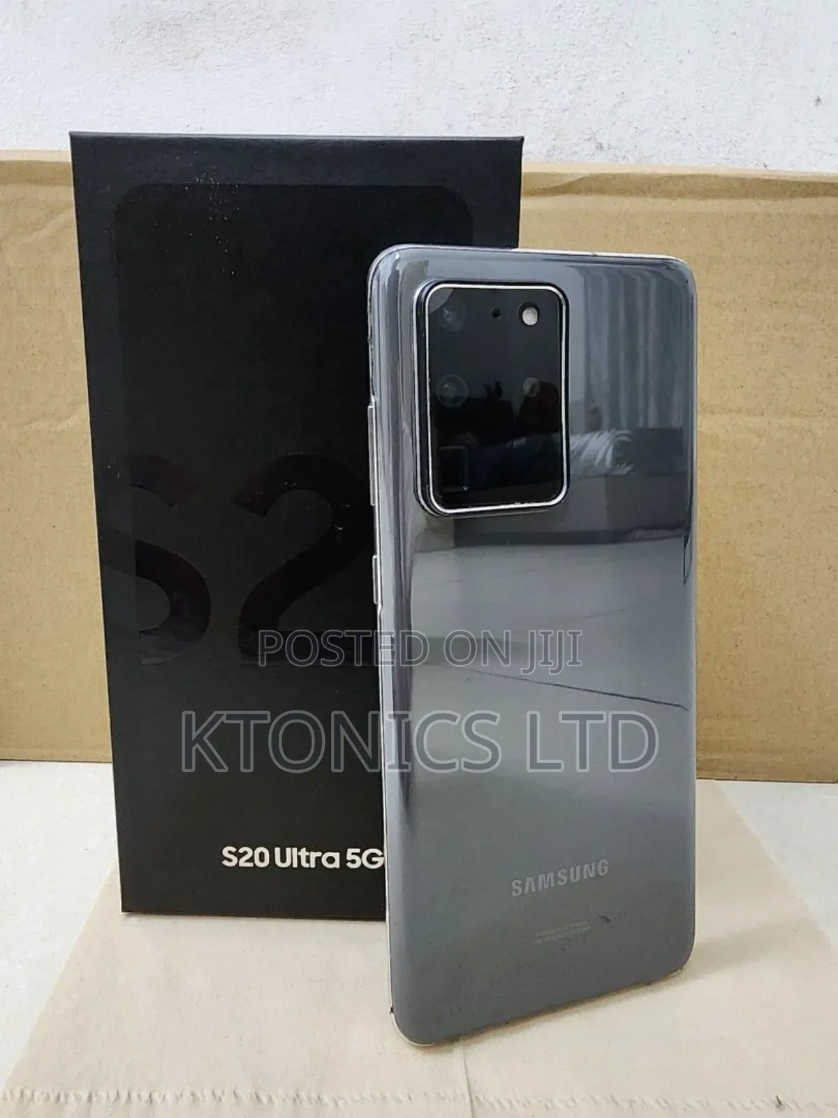 New Samsung Galaxy S20 Ultra 128 GB Black