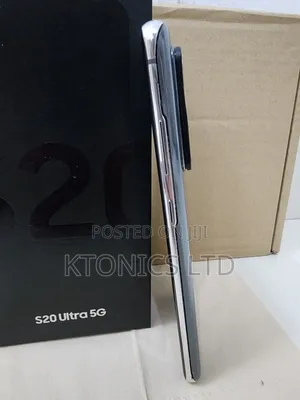 New Samsung Galaxy S20 Ultra 128 GB Black