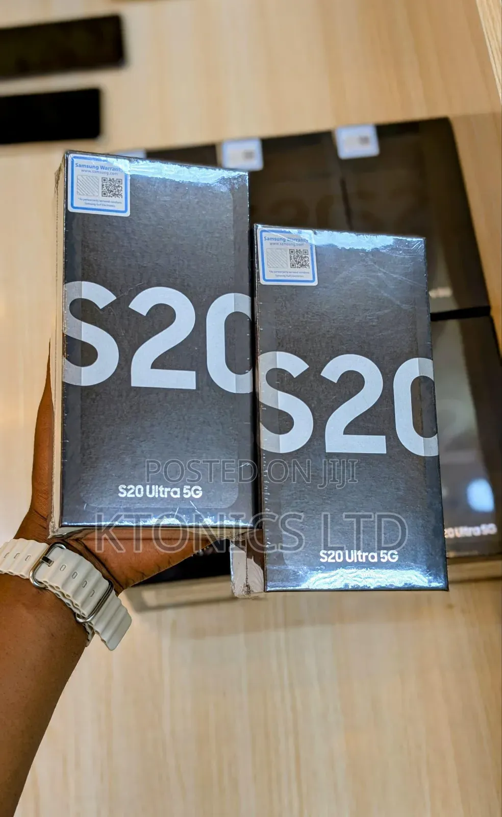 New Samsung Galaxy S20 Ultra 128 GB Black