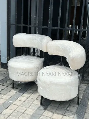 Amr Chair Za Kisasa Kabisa Rangi Nyeupe