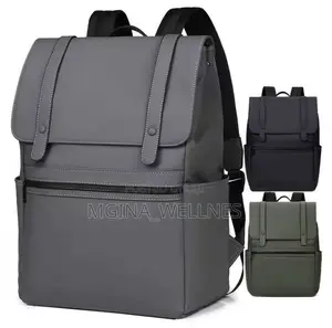 Matte Water Resistant Large Capacity Leather Backpack