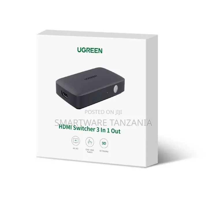 Ugreen Switch Splitter Splitter Switch Hdmi 3x Hdmi 30hz