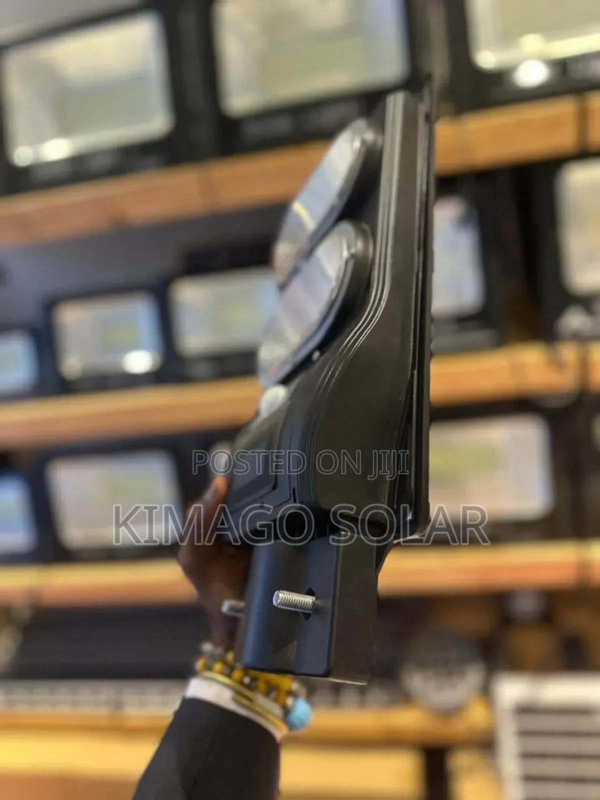 Smart 100w Solar Light With Motion Detection