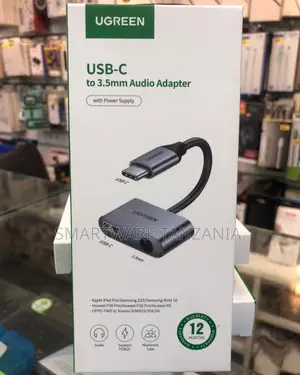 Type C To 3.5mm/F Adapter Charging And Listening Ugreen