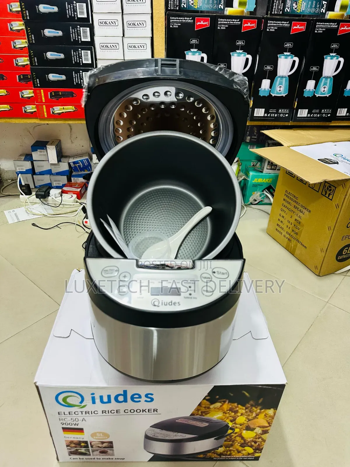 Qiudes Electric Rice Cooker/Multicooker 5l