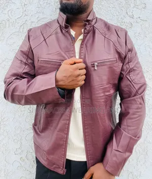 Classic Leather Jacket| Makoti Simple Ya Ngozi