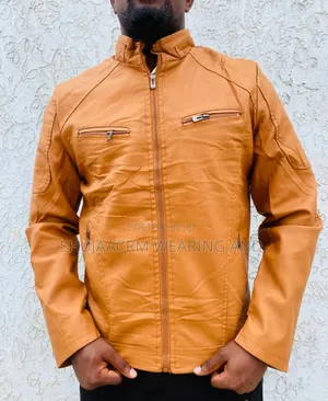 Classic Leather Jacket| Makoti Simple Ya Ngozi