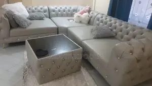 Dinning Table 6chairs Sofa Leather Coach Set