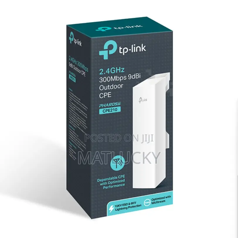 Cpe210 2.4ghz 300mbps 9dbi Outdoor Cpe