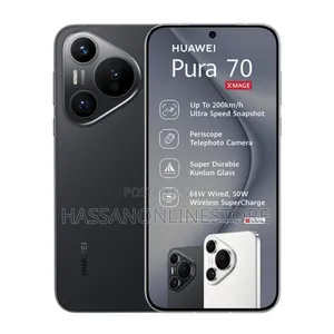 New Huawei Pura 70 256 GB Black
