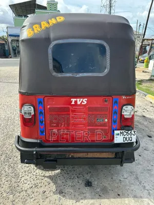 TVS King Deluxe Plus iTouch Start 2023 Red