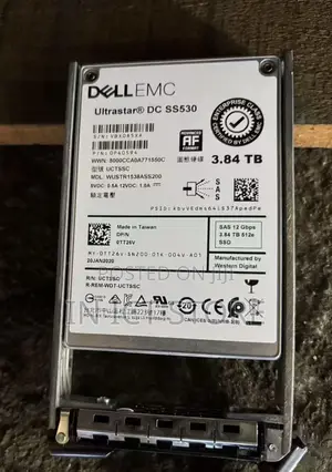 Dell Tt26v 3.84tb Sas (Serial Attached Scsi) SSD