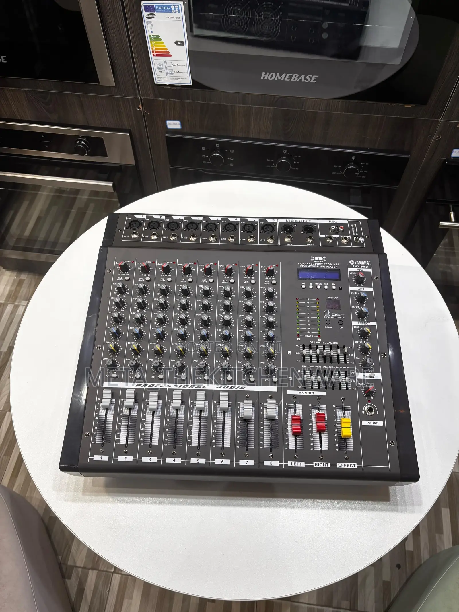 Yamaha Power Mixer (Pmx-808du) 8channel