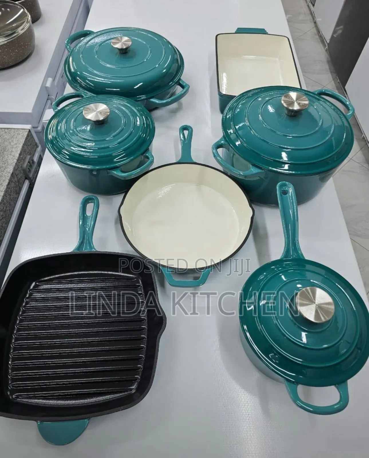 Iron Cost Sufuria Ya 7pcs