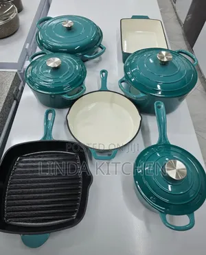 Iron Cost Sufuria Ya 7pcs