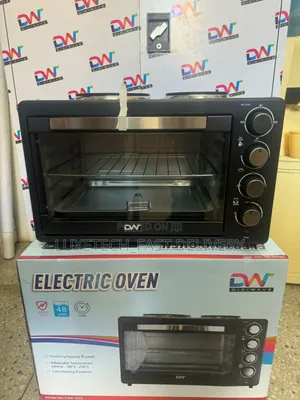 Digiwave Electric Oven 48l With 2 Hotplates