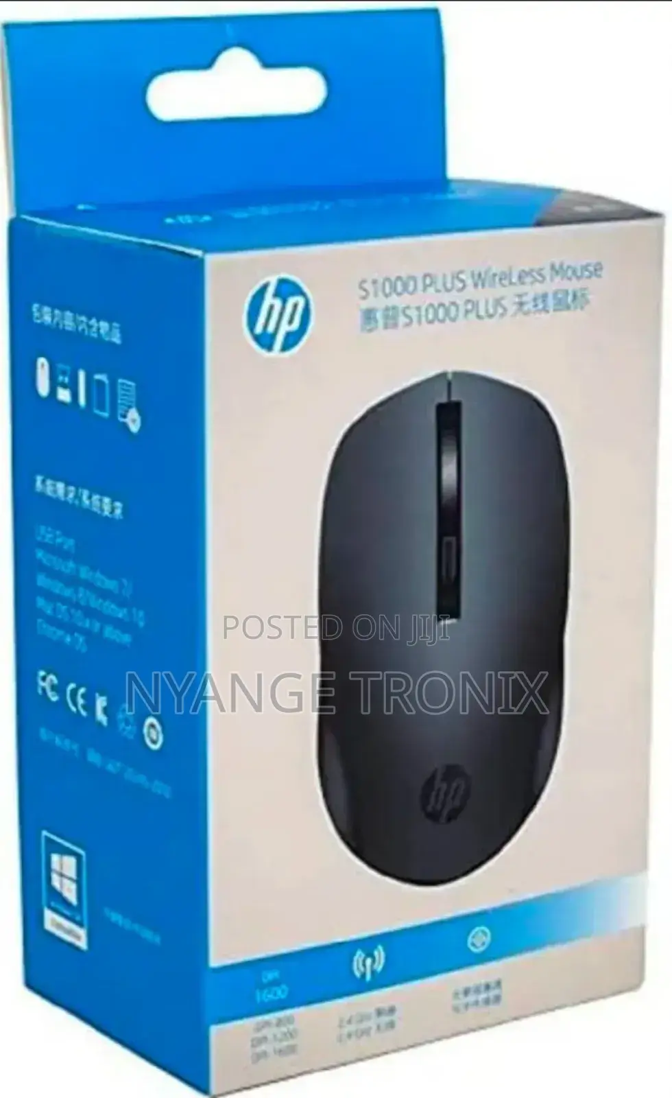 Original Hp Mouse S1000 Plus Wireless